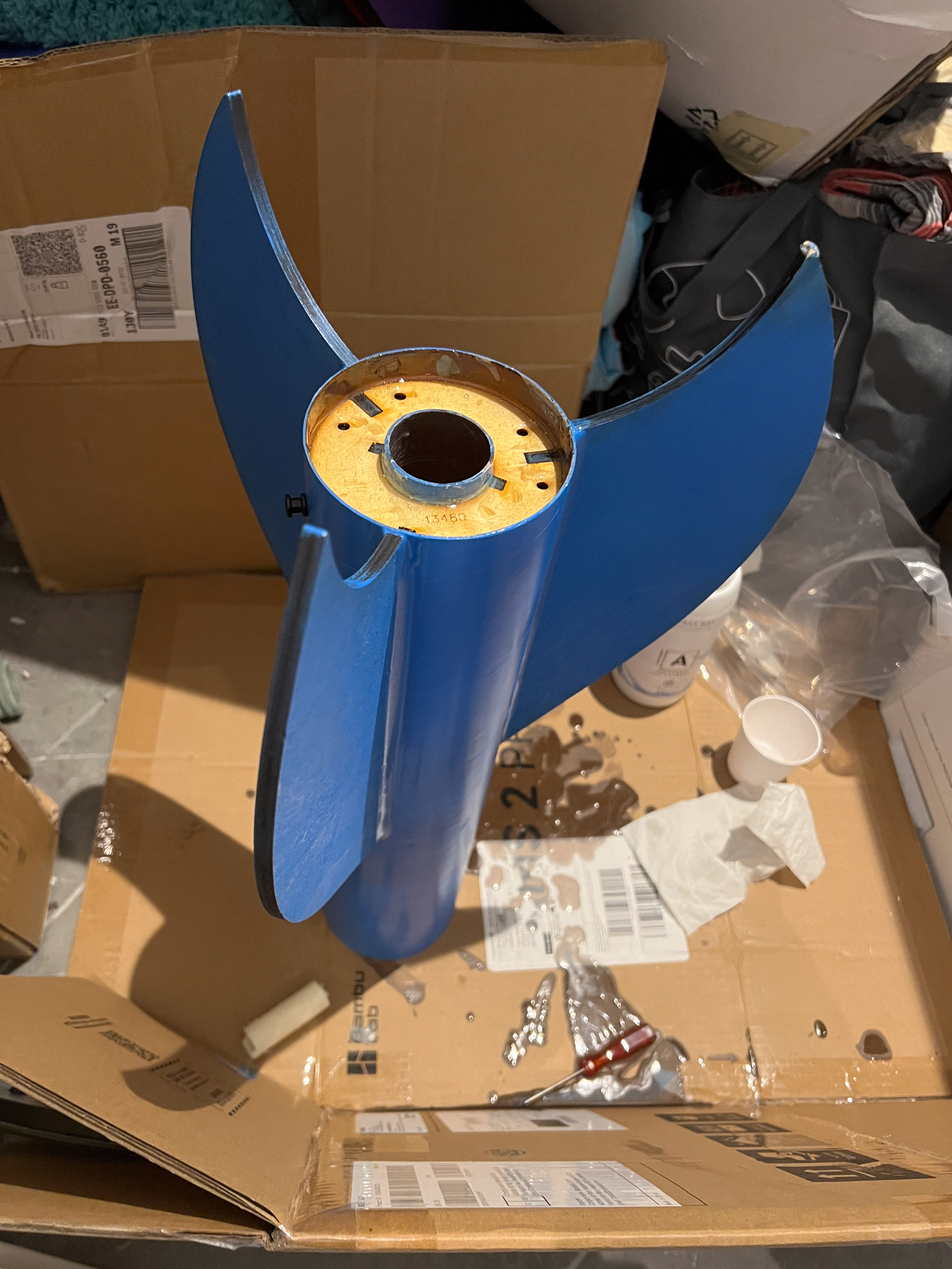 Complete booster aft